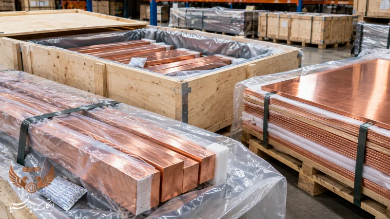 Packaging & Corrosion Mitigation for High-Purity Copper