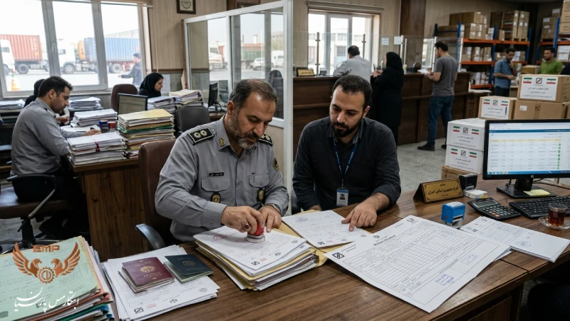 إجراءات التخليص الجمركي الإيراني والمستندات المطلوبة